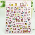 12pcs/lot kawaii hello kitty stickers for kids cartoon emoji stickers 20*24 CM
