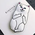 Middle Finger Cat Iphone 6 Silicone Phone Case