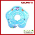 Blue Inflatable Hot Baby Newborn Neck Float Ring Bath Safety Aid Toy Swimming