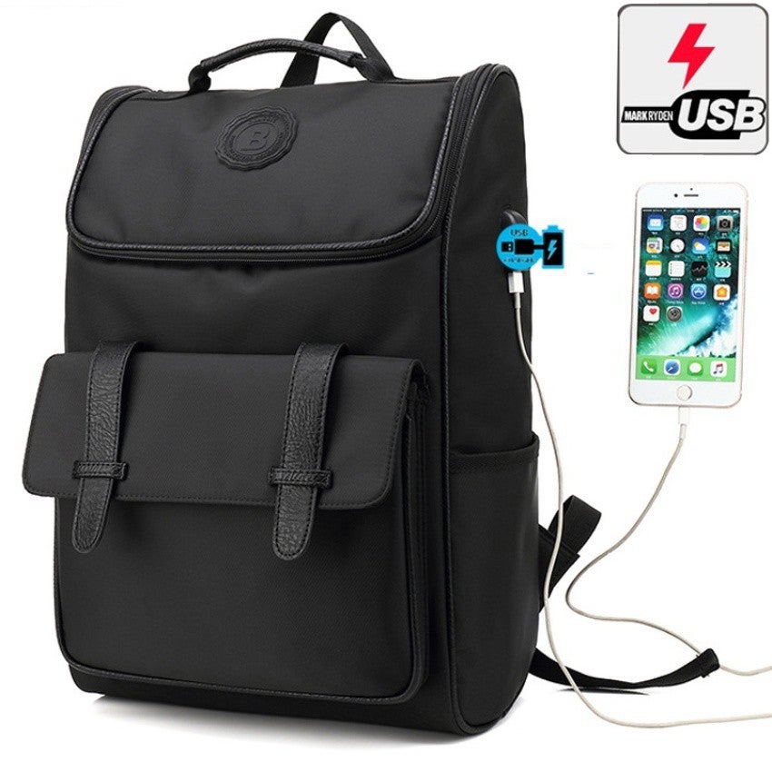 Mens Business Travel 15.6inch Laptop Bag School College Bag Daypack Backpacks