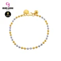 Emas Korea Golden Jaguar Fashion 3.5 Bebola Mix Bracelet