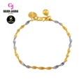 GJ Jewellery Emas Korea 24k - Gila-gila Mix (H) Bracelet