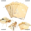 1PCS Wedding Drawstring Pattern Organza Party Gift Bags Candy Jewelry Pouches