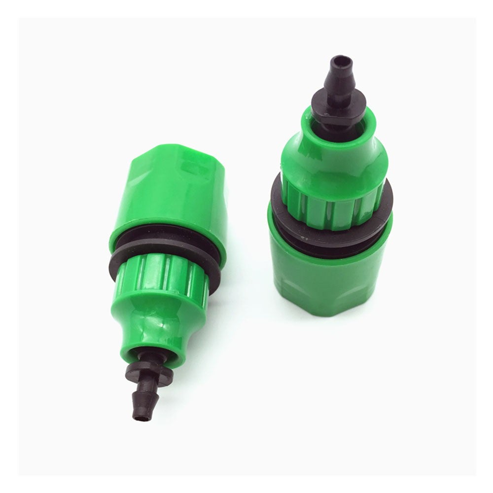 2 Pcs Garden Tool Water Connectors Fast Coupling Drip Tape Hose Connector