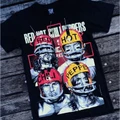 18R311 RED HOT CHILI PEPPERS AMERICAN FOOTBALLER NEW TYPE SYSTEM COTTON T-SHIRT