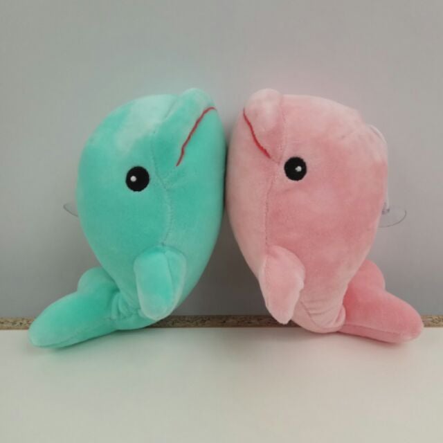 Dolphin stuffed toy .
