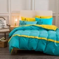 Home Textiles Two-color Simple Bedding Four-piece Suit