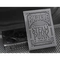 Bicycle Silver Steampunk Deck by USPCC Playing Cards CARDSBICSILSTEAM