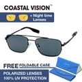 COASTAL VISION Polarized Sunglasses Men Pilot CVS6411
