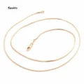 16 - 30 inch Snake Chain Lobster Clasp Clavicle Necklace Jewelry for Pendant