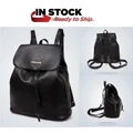 Ready Stock! Min Min Side Zip Backpack Bag Pack Beg Tote Handbag Bags PU