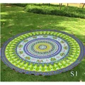 Round small tapestry