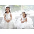 ??READYSTOCK?? WHITE BIRTHDAY PARTY WEDDING GOWN DINNER DRESS BABY 12M 6M
