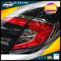 Honda Civic 2016 - 2021 FC Tail Lamp Chrome Lining Car Accessories Vacc Auto