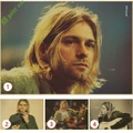 Vintage Paper Retro Nirvana Kurt Cobain Poster