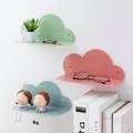 MR.FUN creative cloud shape wall storage rack with sucker removable wall holder