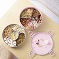 Serving Tray Set Split Grid Dish Fast Food Snacks Plate Candy Sweets Nuts Holder