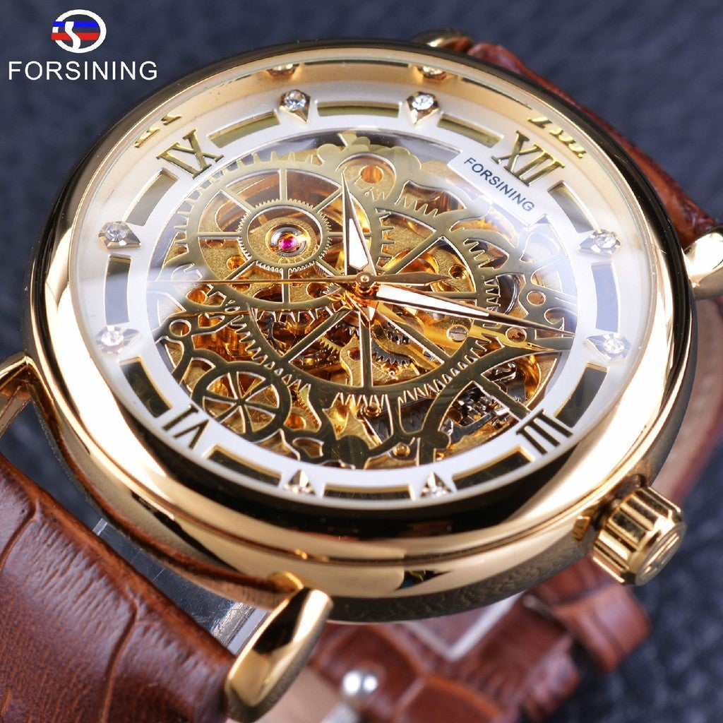 FORSINING Watch Man Automatic Mechanical Watch Fashion Simple Mechanical Watch