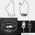 EXO Collective Style Double Color Drop Oil Mark Bracelet