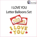 [IX] I LOVE YOU Letters Balloons Set
