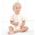 Male and female baby clothes Siamese summer short-sleeved newborn clothing