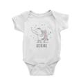 Dancing Elephant Baby Romper Personalizable Designs Cute Animal For Girls HG