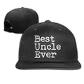 Best Uncle Ever Father's Day Flat Bill Snapback Adjustable Hiphop Hats