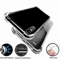 For iPhone (X) 7, 8 And 7, 8 Plus and Clear Case Shockproof Hybrid Bumper Cover