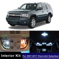 14pcs White LED Car Light Interior Package Kit For 2007-2017 Chevrolet Suburban