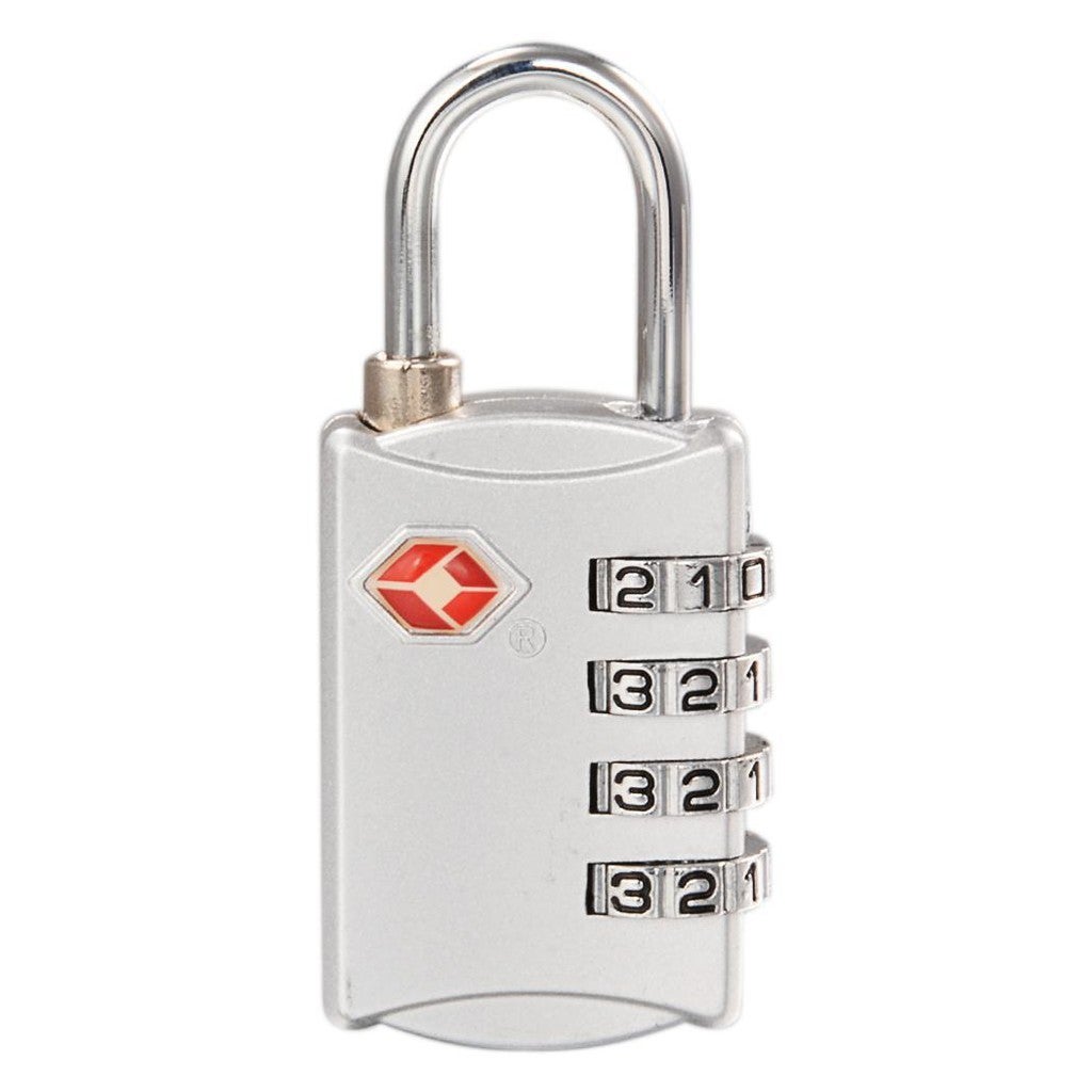 TSA 309 Luggage Bag Suitcase Security Code Lock 4 Digit Combination Lock Silver