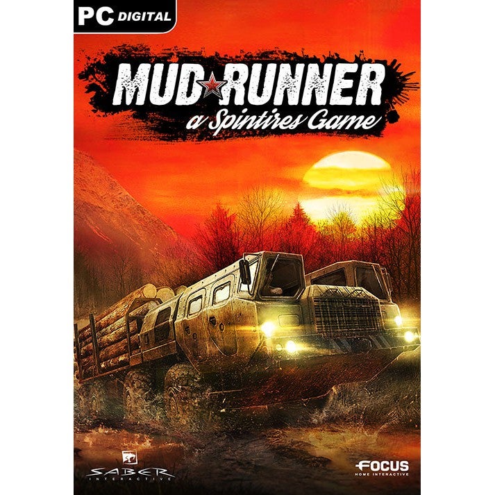 Spintires: MudRunner The Valley PC Games Single-player with DVD