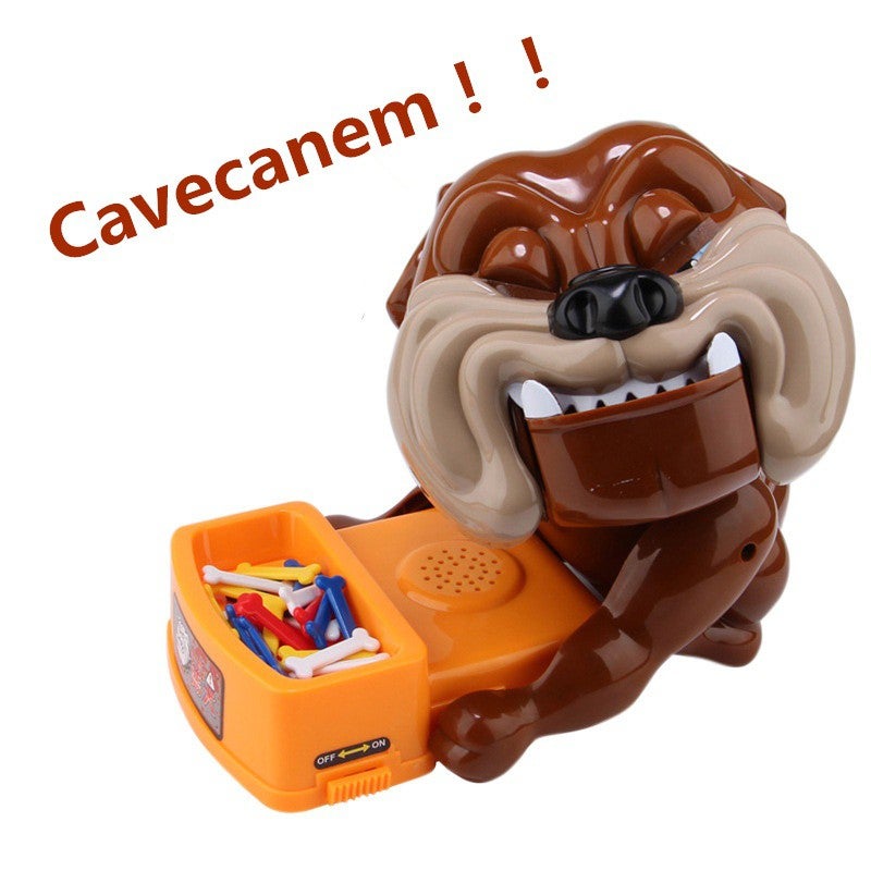 Cavecanem Toys Desktop Game Dog Bite Dog Toys Tricky Family Friends Party