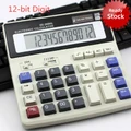 Office Computer Calculator with Large Buttons Keys DS-200ML Multifunction Battery-powered 12 Digits Big Display