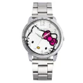 Fashion Casual Stainless Steel Quartz Watches Hello Kitty Women's Bracelet Watch Jam Tangan Wanita Gift