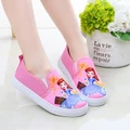 Children's canvas boys and girls cartoon hand-painted casual shoes