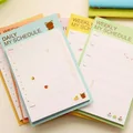 Ready Stock Schedule Bookmark Sticky Note Memo Pad Cat Stationery