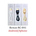 ORIGINAL REMAX RADIANCE RC041 FAST CHARGING DATA IPHONE ANDROID