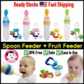 OFFER!?? Combo Baby Spoon Food Feeder + Fruit Food Feeder | Puting Buah Baby | Sudu Suap Baby Feeding Set