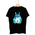TOTORO CASUAL SPECIAL COOL JAPAN GRAPHIC BLACK T-SHIRT 11