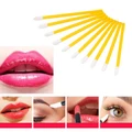 GUJHUI 50 Pcs/Pack One-Off Disposable Eyelash Mascara Applicator Wand Brushes