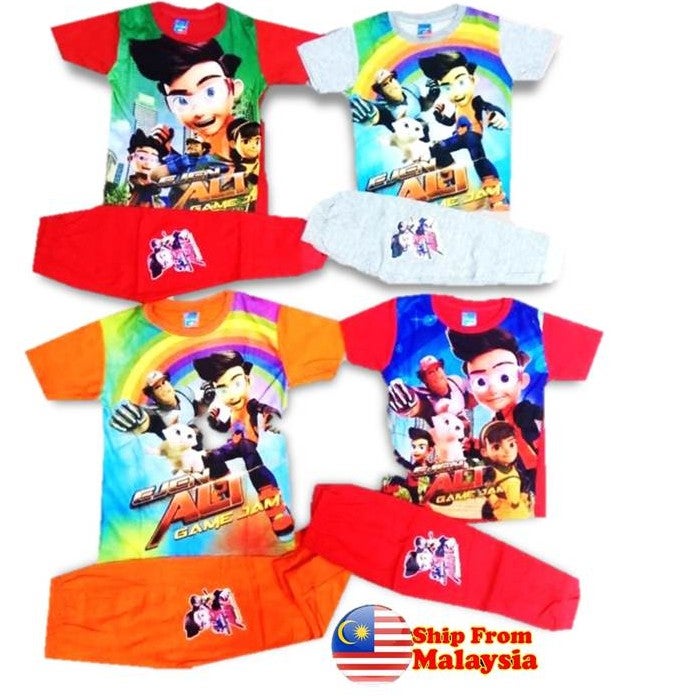 JN046 SET AJEN ALI JERSEY DEPAN