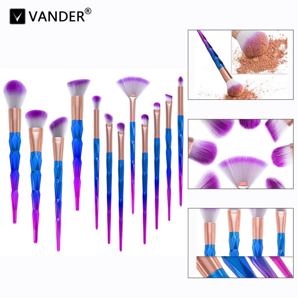 Vander 12pcs makeup brush