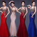 Bridesmaid Dress Lace Splicing Solid Color Korean Female Wedding Dress