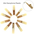 10pcs Alto bE 2-1/2 Saxophone Reeds Bamboo Strength 2.5
