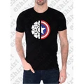 Marvel Civil War Captain America Unisex Tshirt T shirts