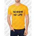 No ANIME No LIFE Unisex Female Tshirt T shirts