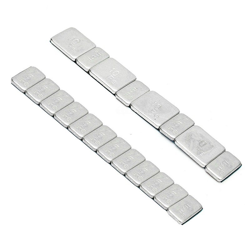 HW 2 Type Tire Wheel Balancing Weights Stick On 0.25 OZ 5.9" 60g