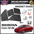 Carfit Magnet Shade sunshade for Honda Civic FD 2006 (4PCS/SET)