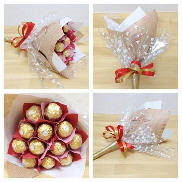 10pcs Ferrero Rocher Chocolate Bouquet