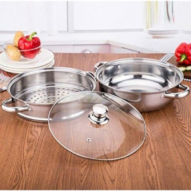 28cm periuk kukus REDY STOK